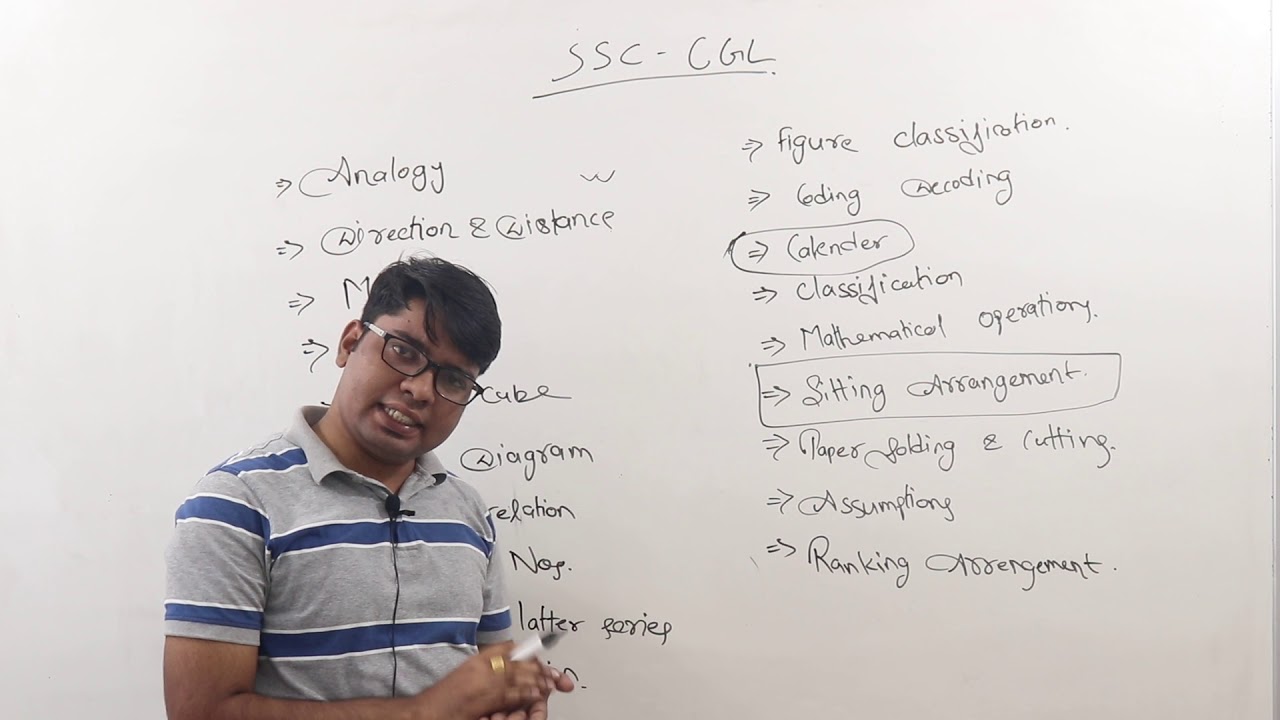 reasoning for ssc cgl chsl mts steno youtube