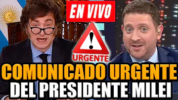 🔴¡URGENTE ANUNCIO DE MILEI! JONY VIALE EN VIVO TRAS EL VIAJE DEL PRESIDENTE EN ESPAÑA