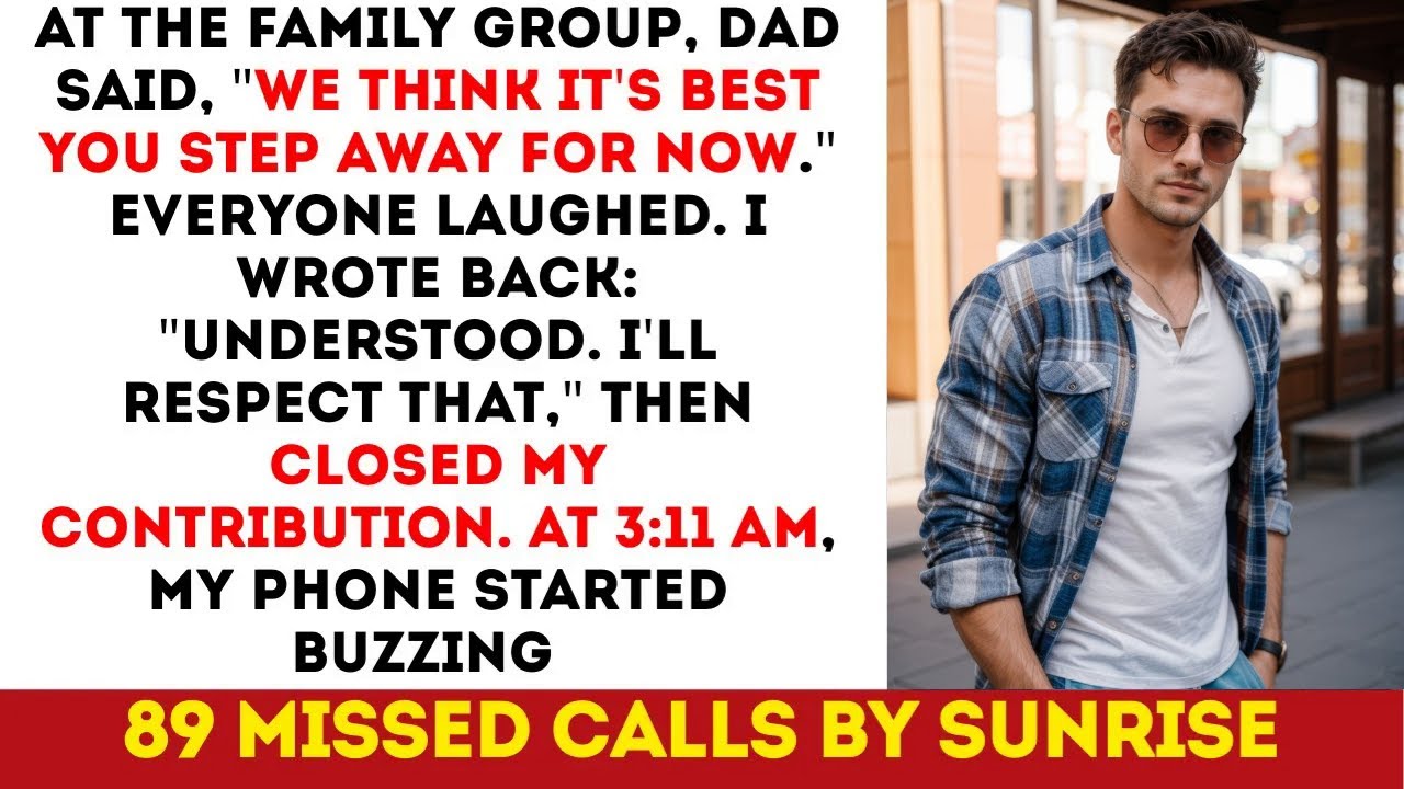 My DAD Burst Out At Family Group 'We Think It’s Best You Step Away For Now.’ I Smiled But...