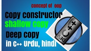 Copy Constructor, Shallow Copy & Deep Copy in C++ with Real Examples | Urdu/Hindi Explanation 