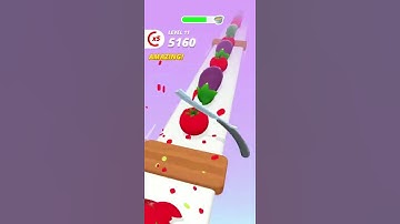 Perfect Slices Game #gaming #gameplay #slicing #trending #funny #3d #mobilegames #shorts #shortsfeed