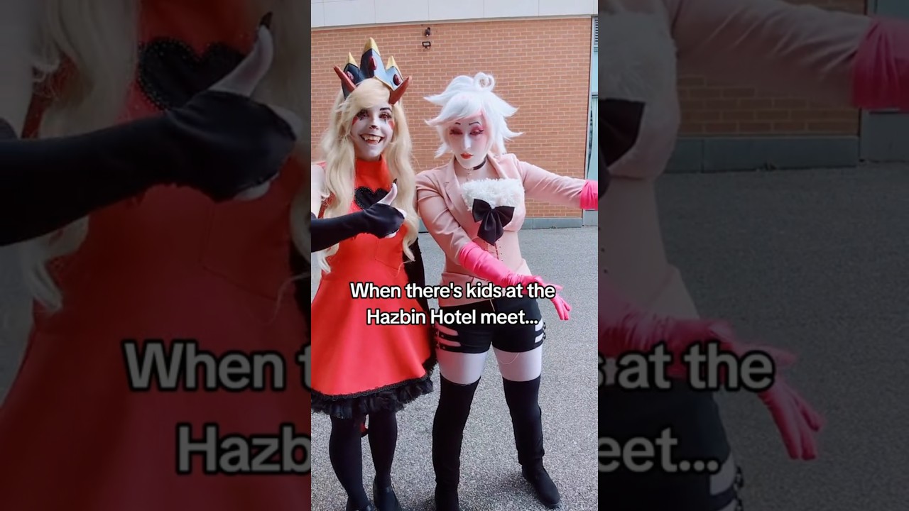LET'S LEAVE... Hazbin Hotel cosplay Charlie angel dust @SukiSakuraCosplay #hazbinhotel #cosplay