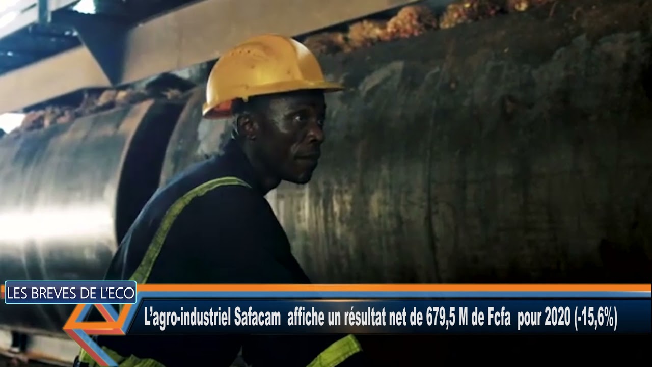 L’agro industriel Safacam  affiche un résultat net de 679,5 M de Fcfa  pour 2020  15,6%