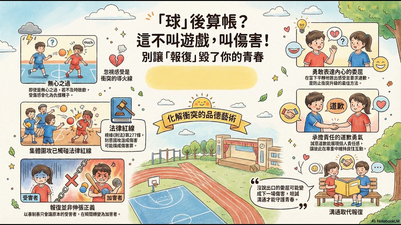 155【同儕相處】「球」後算帳？別讓「報復」毀了你的青春(解說)