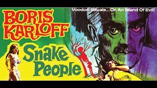 Snake People 1971 BORIS KARLOFF