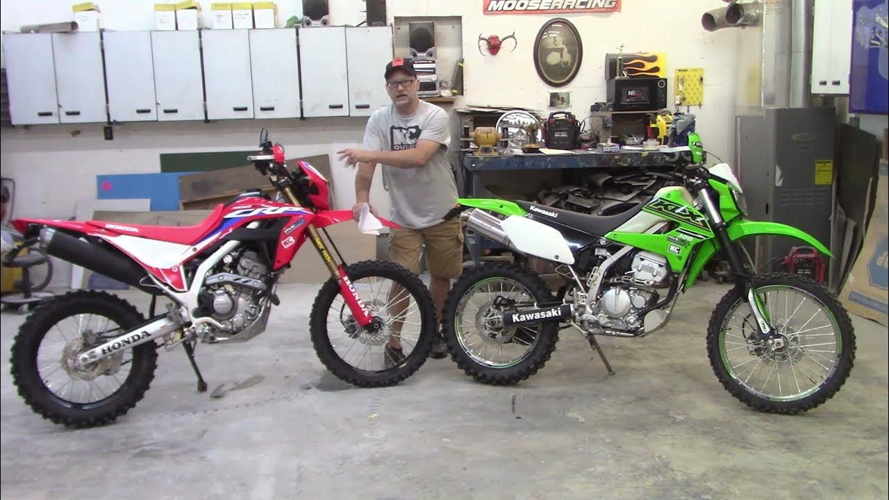CRF300L vs. KLX300 thoughts from an owner! YouTube