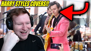 Harry Styles Performing One Direction Story of My Life & Stockholm Syndrome REACTION!!!