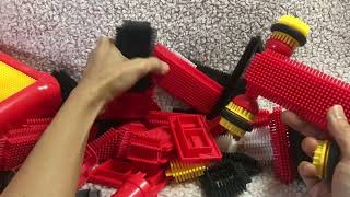 Toys: Stickle Bricks / Picasso Tiles Fire Truck
