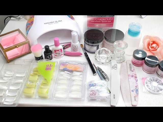 Kit básico para principiantes /uñas acrilicas / Material que no puede  faltar en tu mesa de trabajo💅 - thptnganamst.edu.vn