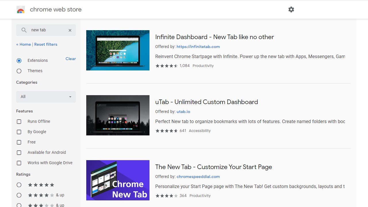 Chromeで新しいタブページをカスタマイズする方法 Thefastcode