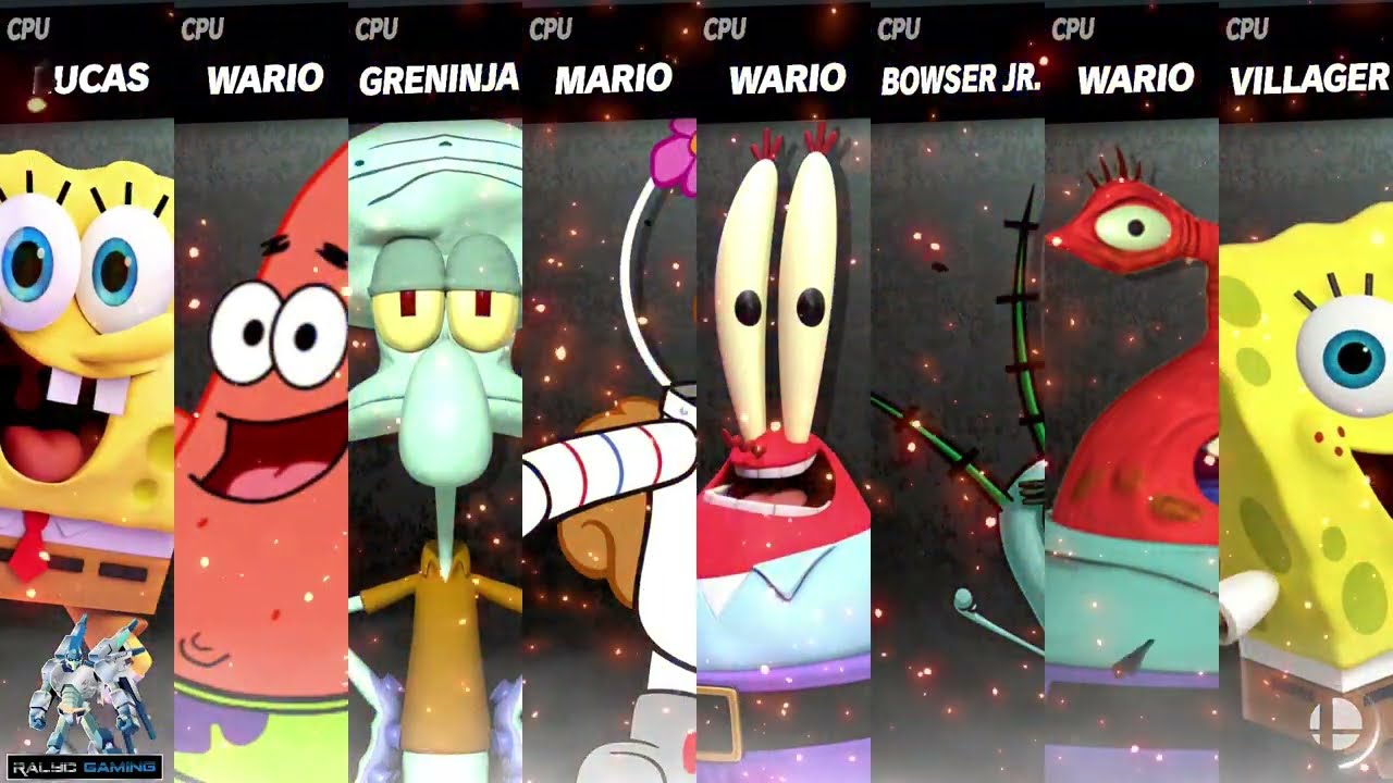 Battle for Bikini Bottom: SpongeBob Character Battle