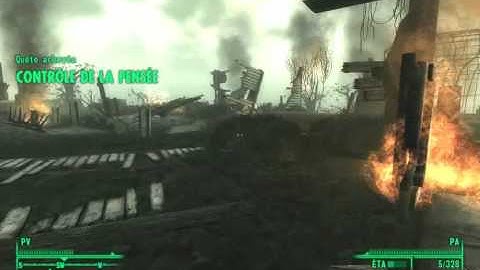 Fallout 3 DLC Point Lookout - Mansion explosion