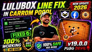 🔥 Carrom Pool Lulubox Line Fix 2026 😱 | v19.0.0 New Update | 100% Working - PUBG Devil screenshot 3