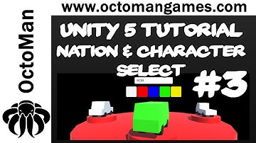 Unity 5 Tutorial: Nation & Character Select Menu #3