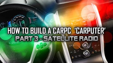 How to Build a Carputer (Part 3 - Satellite Radio)
