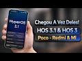 A Espera Acabou! CHEGOU VEZ DELES - Tá Liberado HyperOS 3.1 &amp; 3.0 - Poco - Redmi &amp; Mi