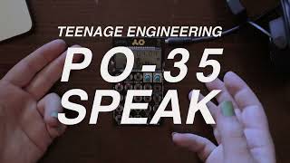 PO-35 Speak Tutorial