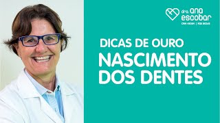 O que pode ser feito para aliviar os sintomas do nascimento dos dentes do bebê?