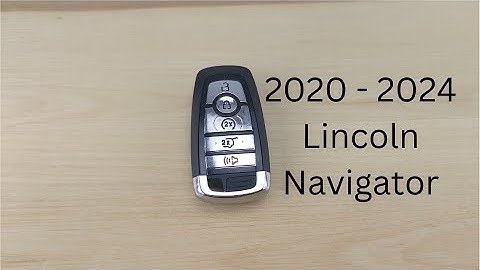 How To Replace Lincoln Navigator Remote Battery 2020 - 2024