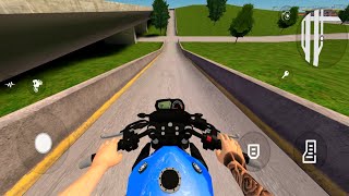 Jogando o novo jogo de motos online para celulares (Rodograu) Big open world City gameplay Ep.149 screenshot 5