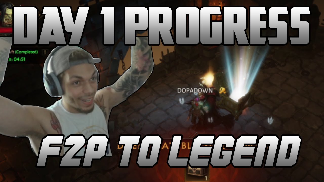 Playing Diablo Immortal Full Free to Play | F2P To Legend #1