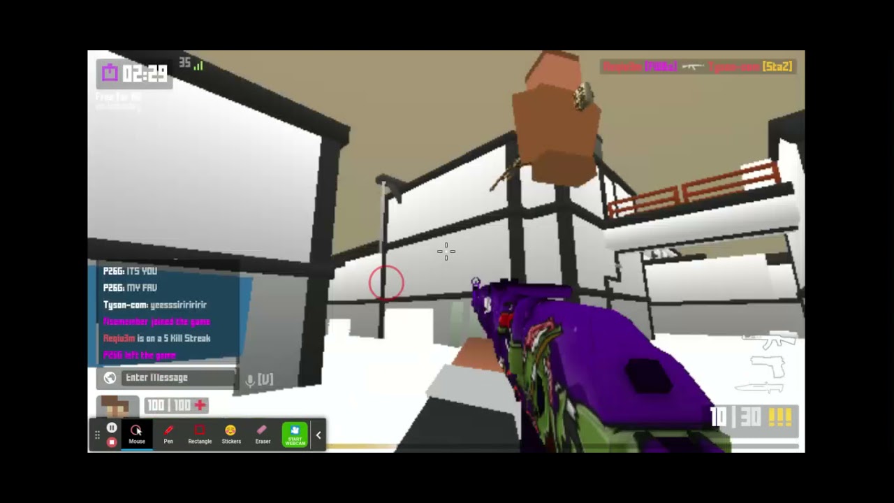 Krunker-being spawn killed :(