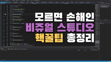 비주얼스튜디오 핵꿀팁 총정리