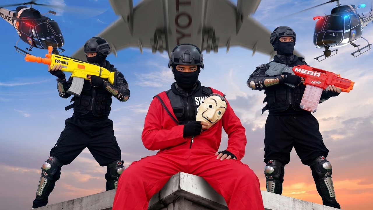 【POV】SWATが容疑者を追跡!リアルなパルクール・ホラーチェイス
