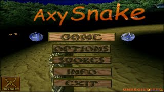 AxySnake gameplay (PC Game, 2001)