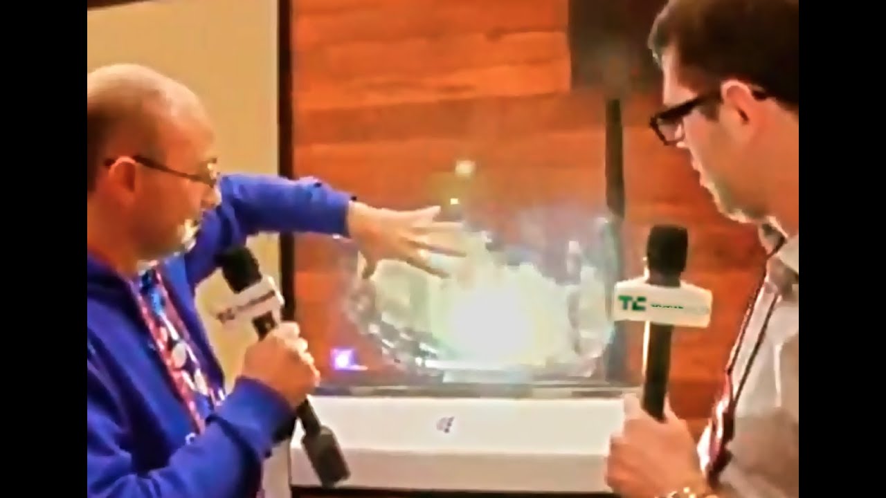 TechCrunch about Displair at CES-2013