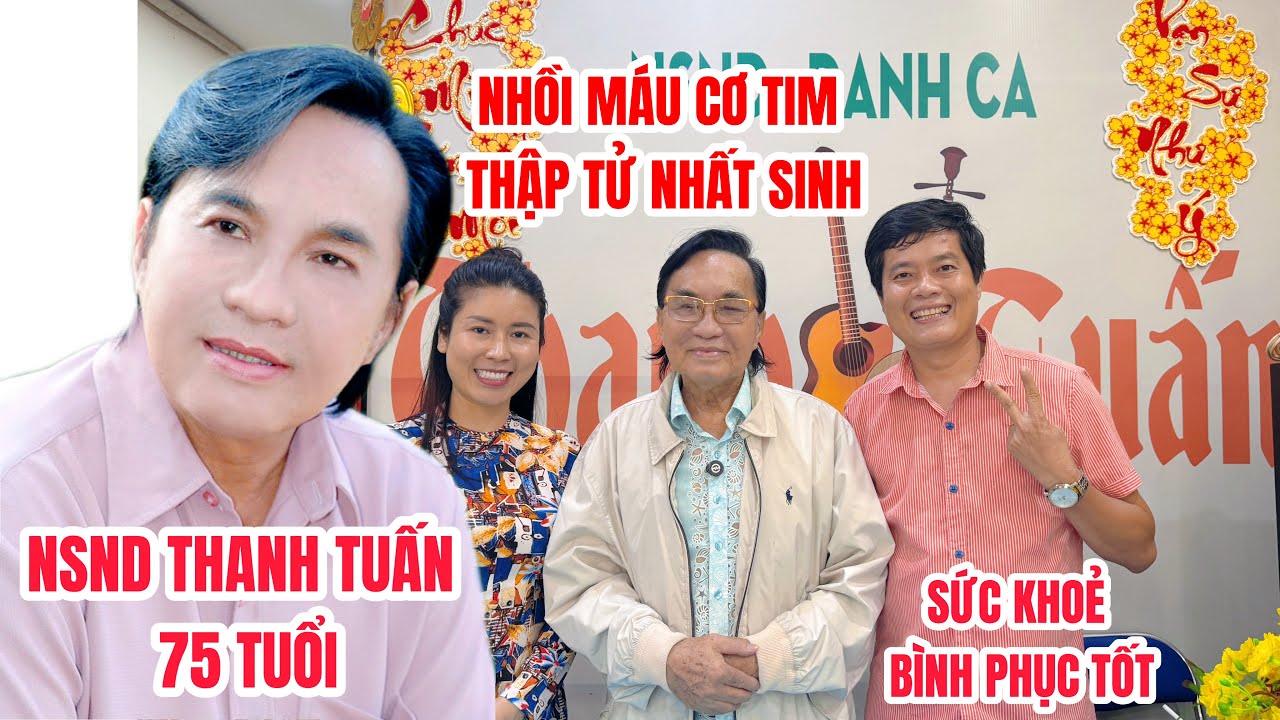 Khương Dừa thăm nhà NSND Thanh Tuấn: Sức khỏe bình phục tốt sau khi thoát cửa tử do nhồi máu cơ tim
