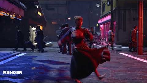 Unreal Engine 5.3 Realtime Cloth Simulation with Jiggle Physics