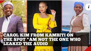 Carol Kim kugweta nuu urekererie audio ya Karangu na Trizah #documentary 