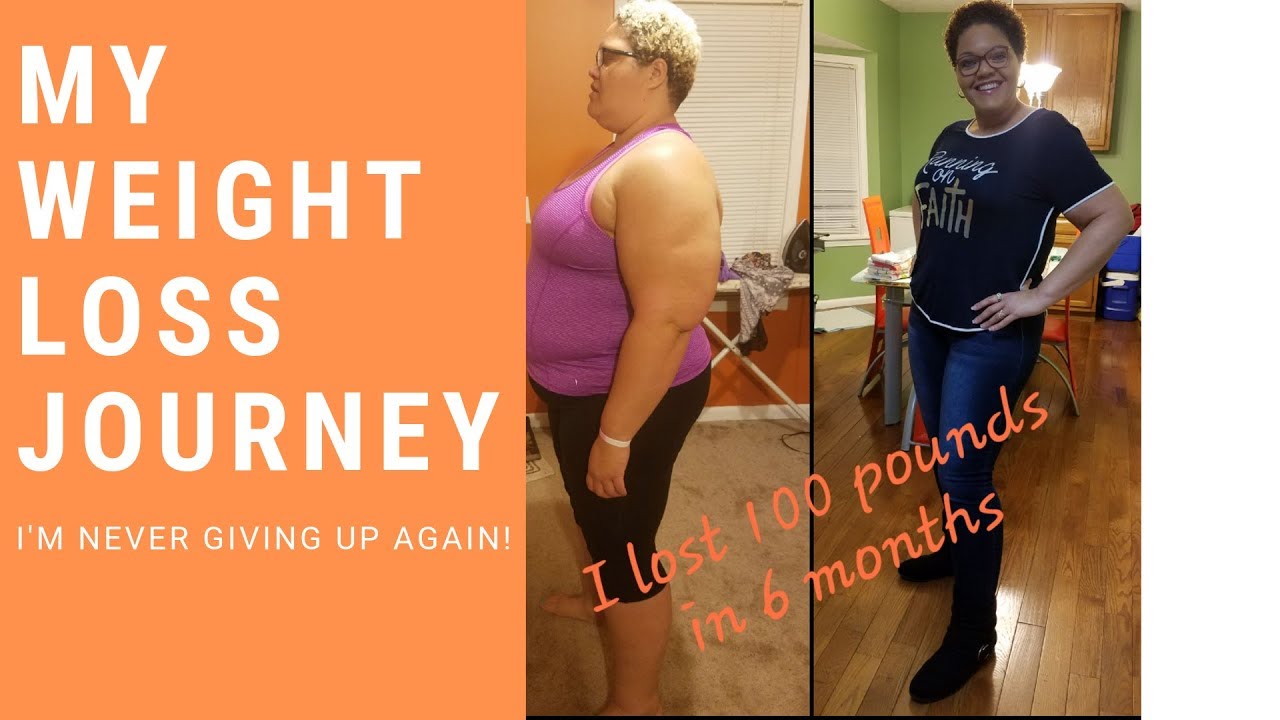 I lost 100 pounds in 6 months YouTube