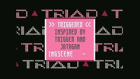 Triggered intro by Triad 2 January 2020! Commodore 64 (C64)