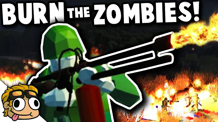 BURNING ZOMBIES WITH A FLAMETHROWER! | Ravenfield Best Mods Gameplay (Early Access 11)