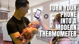 TEMPBUDDY : TURN YOUR PHONE INTO A MODERN THERMOMETER | Kickstarter | Gizmo-Hub.com