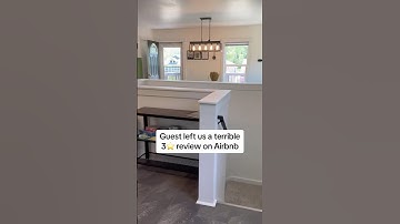 Airbnb guest gave us a bad review for this crazy reason