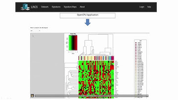 Analysis results - OpenCPU Heatmap