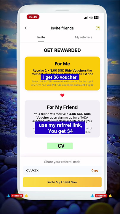 TADA Taxi App Singapore | TADA Taxi Voucher