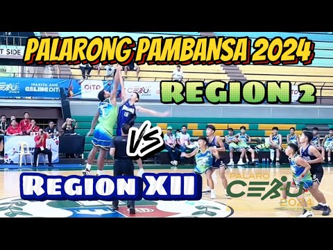 REGION 12-SOCCSKSARGEN VS REGION 2 | PALARONG PAMBANSA 2024 - YouTube