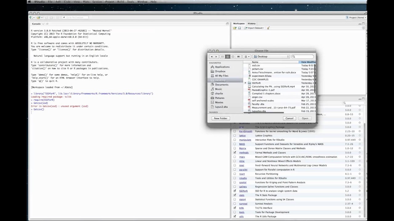 testing for a trend in single subject design using SSD for R