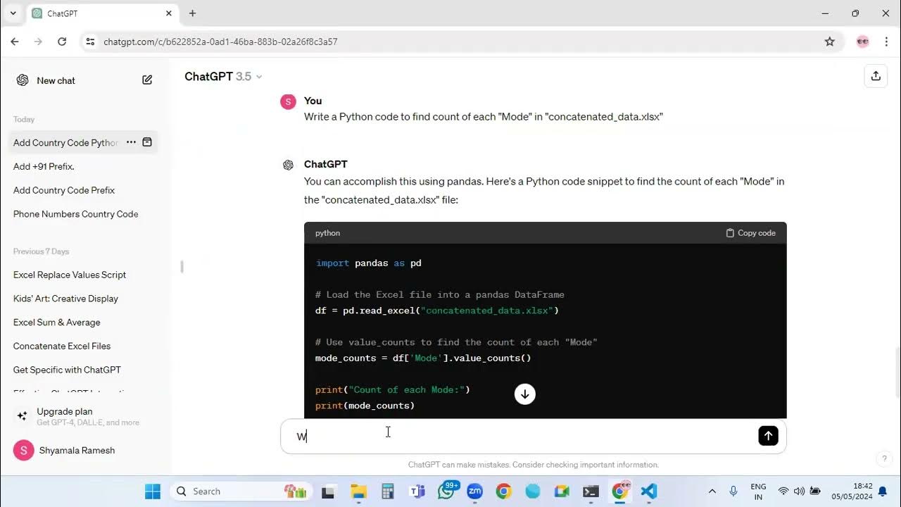 How to master Excel automation using Python and ChatGPT. || A ...