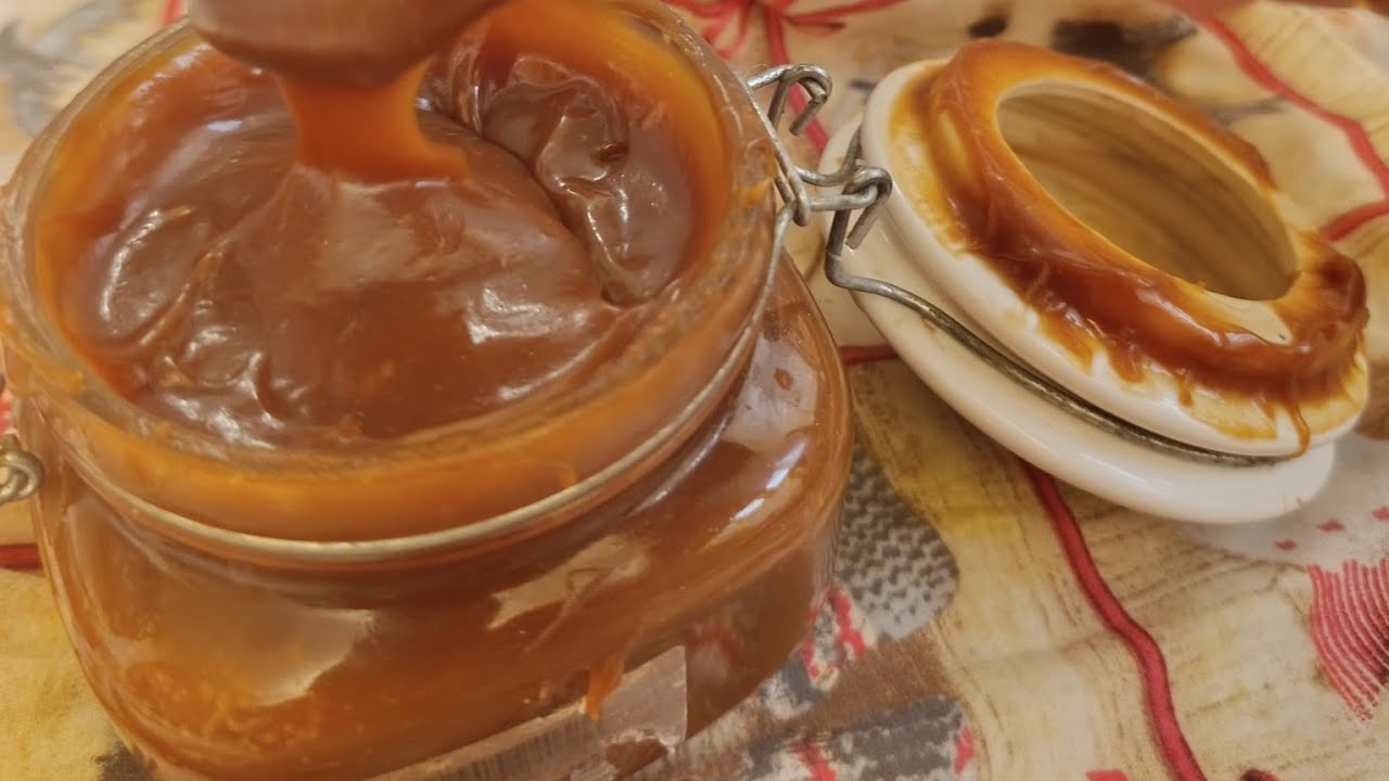 كراميل منزلي سهل ولديد