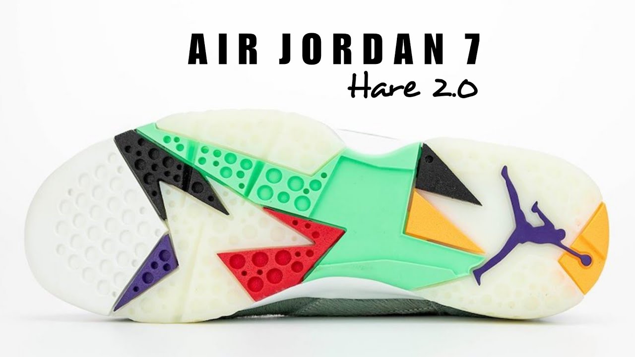 Air Jordan 7 Hare 2.0 FIRST LOOK + RELEASE DATE 