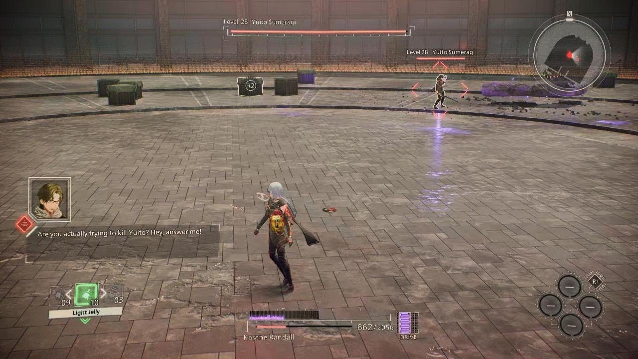 SCARLET NEXUS YUITO VS KASANE PHASE 5