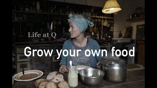The importance of growing your own food - A unique ecovillage in France