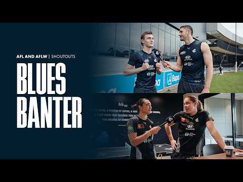 Our AFL and AFLW players shout each other out! 🗣️
