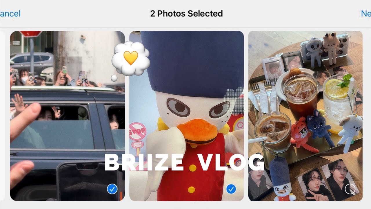 [브리즈 브이로그] 리틀 라이즈 팝업 2번 다녀왔습니다ㅣ라이즈 롱다리 키링 • 팝업 엠디 • 라이즈 봄 ..