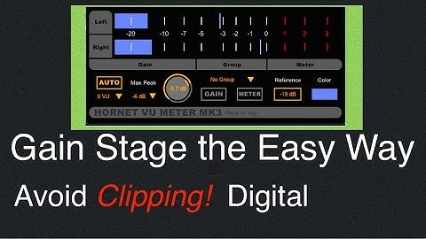 Gain Staging the Easy Way // VU Meter MK3